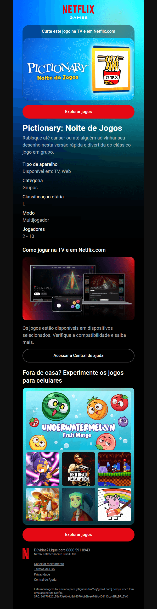 Netflix - Procurando um jogo para a TV?