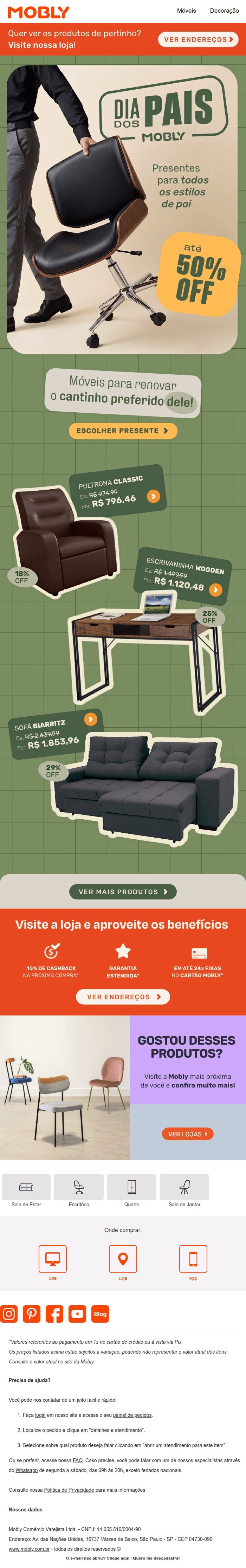 Mobly - Quer ver o presente do seu pai de pertinho? 👀
