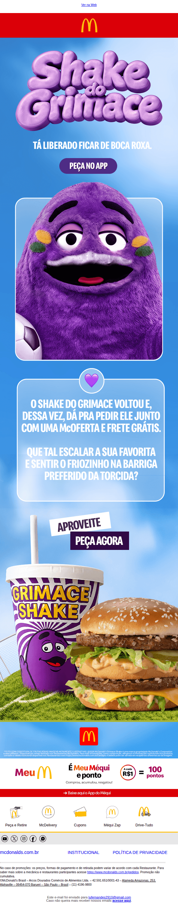 Mcdonalds - Luiza , McOfertas de deixar a Boca Roxa!